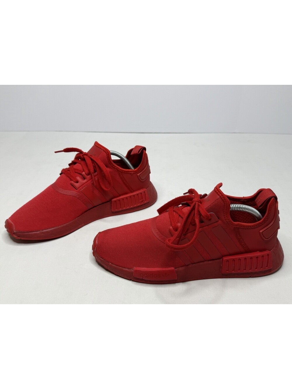Adidas NMD R1 Scarlet Triple Red Mens Size 9.5 Running Shoes Sneakers